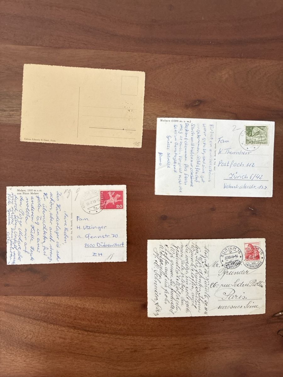 Cartes postales: 4 Ansichtskarten Schweiz von Molare TI – D'occasion à Oftringen par Cla.vD.74 1