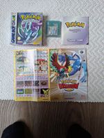 Pokémon Kristall Edition für Game Boy Color mit OVP