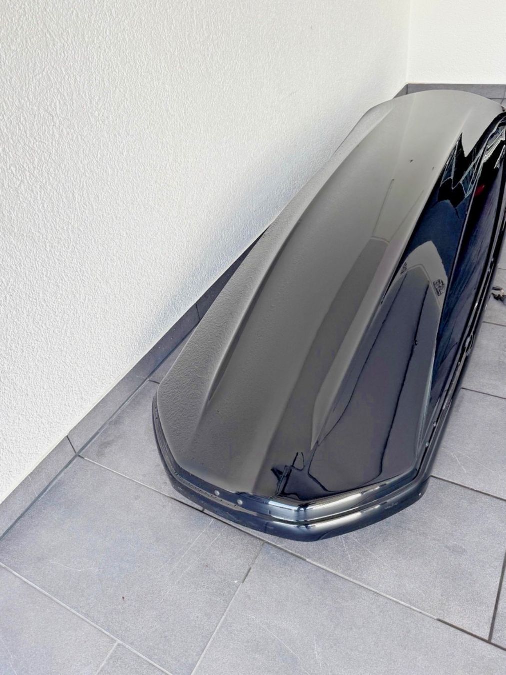Thule Box da tetto: BMW Dachbox schwarz guter Zustand – Usato da Schaffhausen venduto da Seko1 5