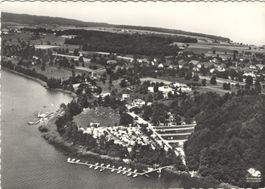 Meisterschwanden AG Flugaufn.  Arbeiterstrandbad Nr.47, 1960