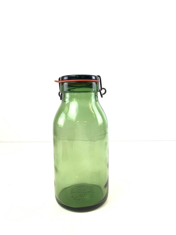 Kitchentoolz Einmachgläser 1,8 L – 4er-Set, Breite Öffnung (110 Mm), Mit Schaumstoffgefüttertem Deckel, Für Fermentieren & Vorratshaltung