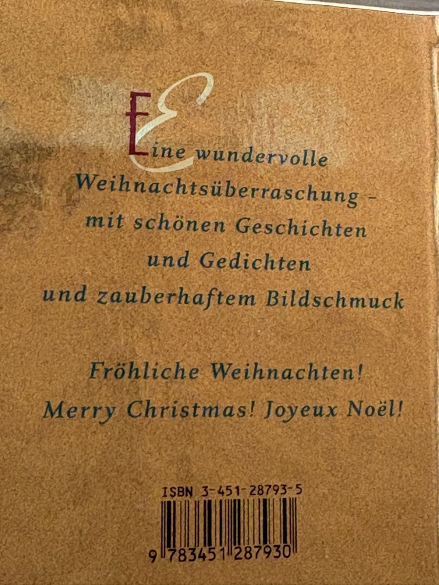 Libri: kleines Buch Weihnachten / Engel – Usato da Rümlang venduto da baselsale1 9