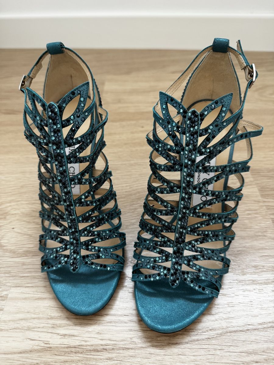 Jimmy Choo Damenschuhe: Jimmy Choo Sandaletten Gr. 36 – Neu (gemäss Beschreibung) aus Killwangen von was.sharp 1