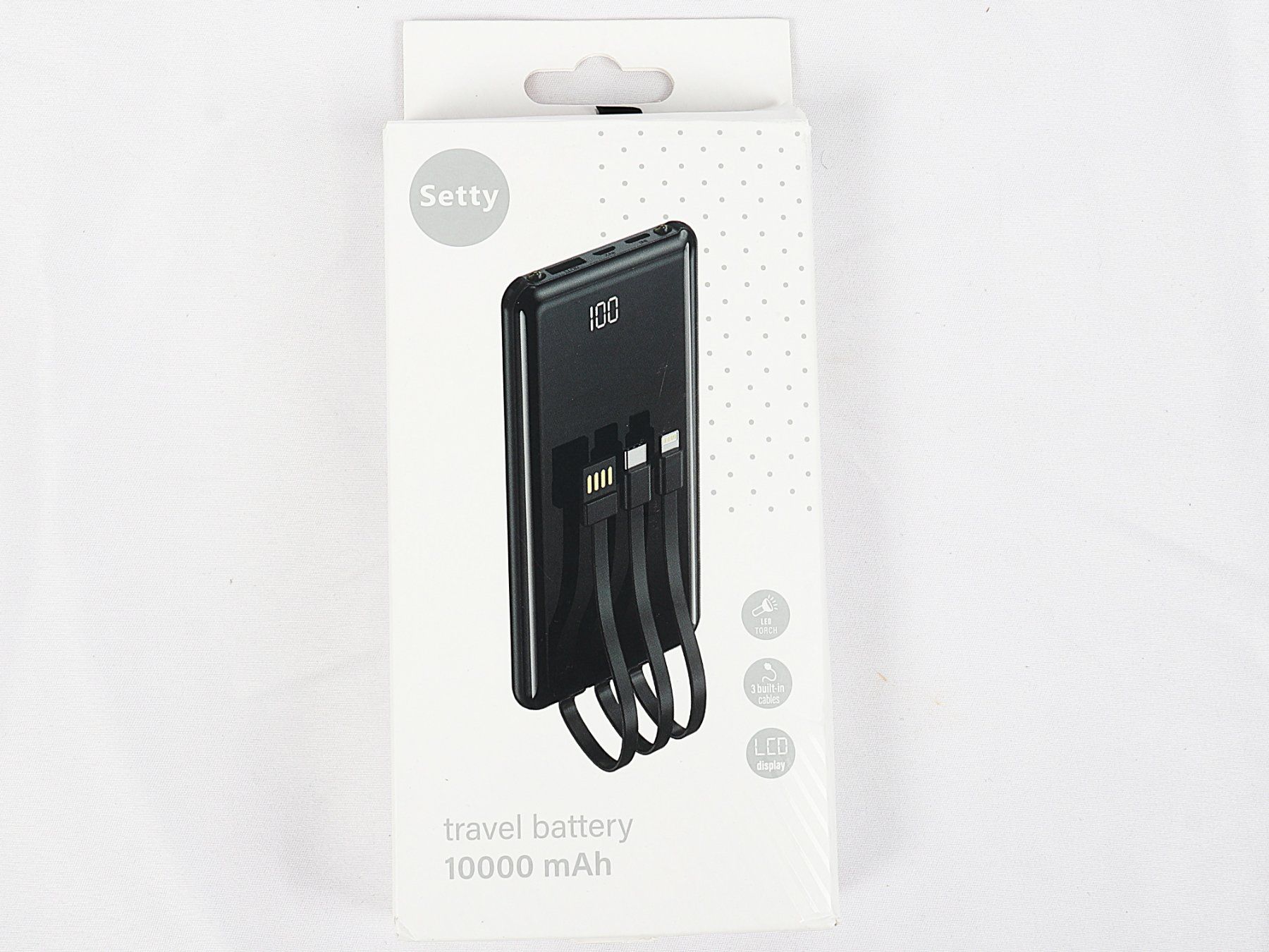 Batterie: SETTY travel-battery 10000 mAh. – Usato da Steinen venduto da Restwert_Steinen 6