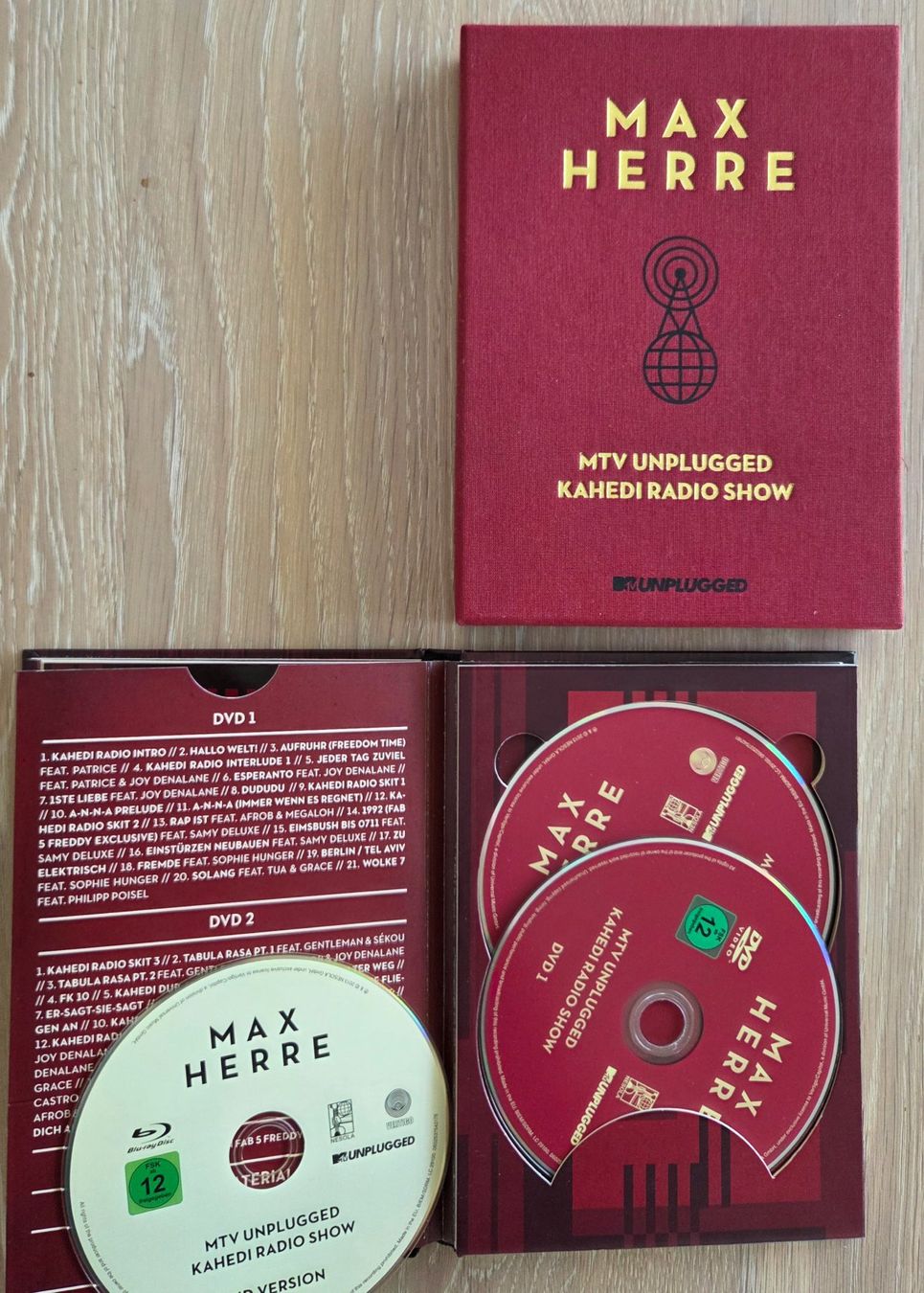 Tutti i DVDs: Max Herre: MTW Unplugged - Deluxe-Set 2 CD/2 DVD/1 Blu-Ray – Usato da Ittigen venduto da bluesboy_66 3