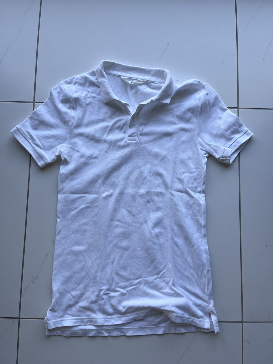 H&M Camicie, T-shirt & Polo: Poloshirt weiß Gr. 164 – Usato da Russikon venduto da sparklingvision
