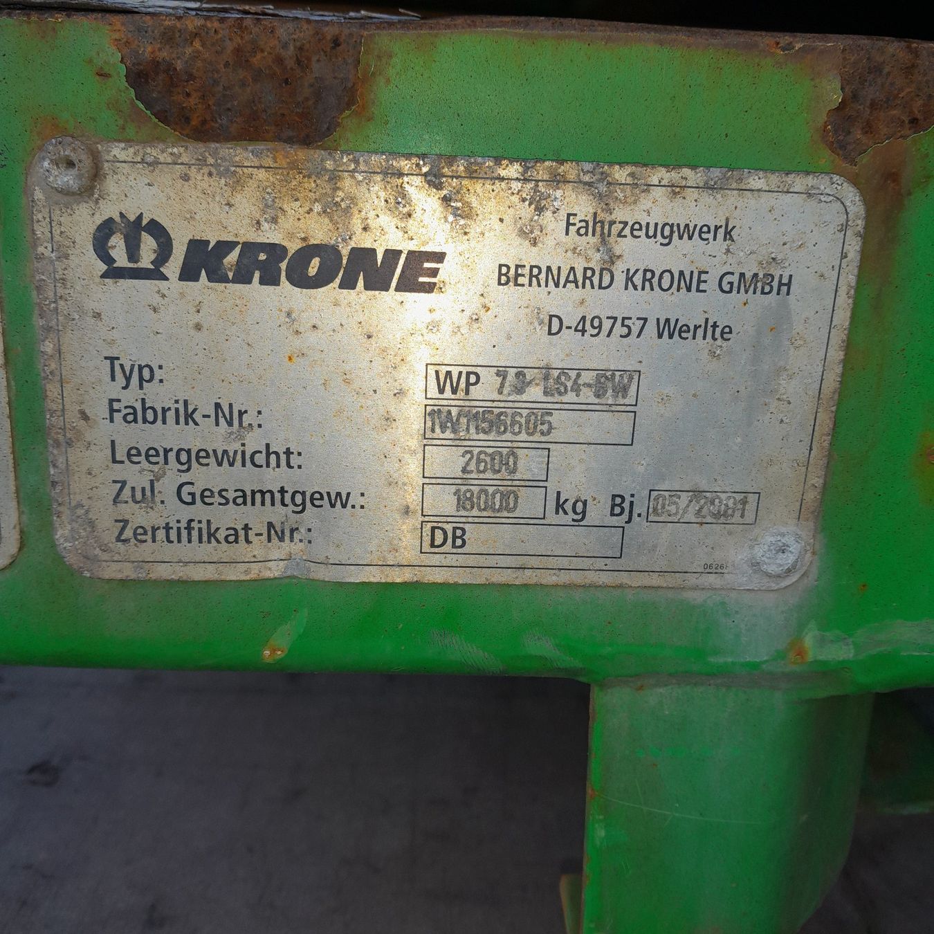 Rimorchi: Transport Pritschen – Usato da Ernetschwil venduto da kh10