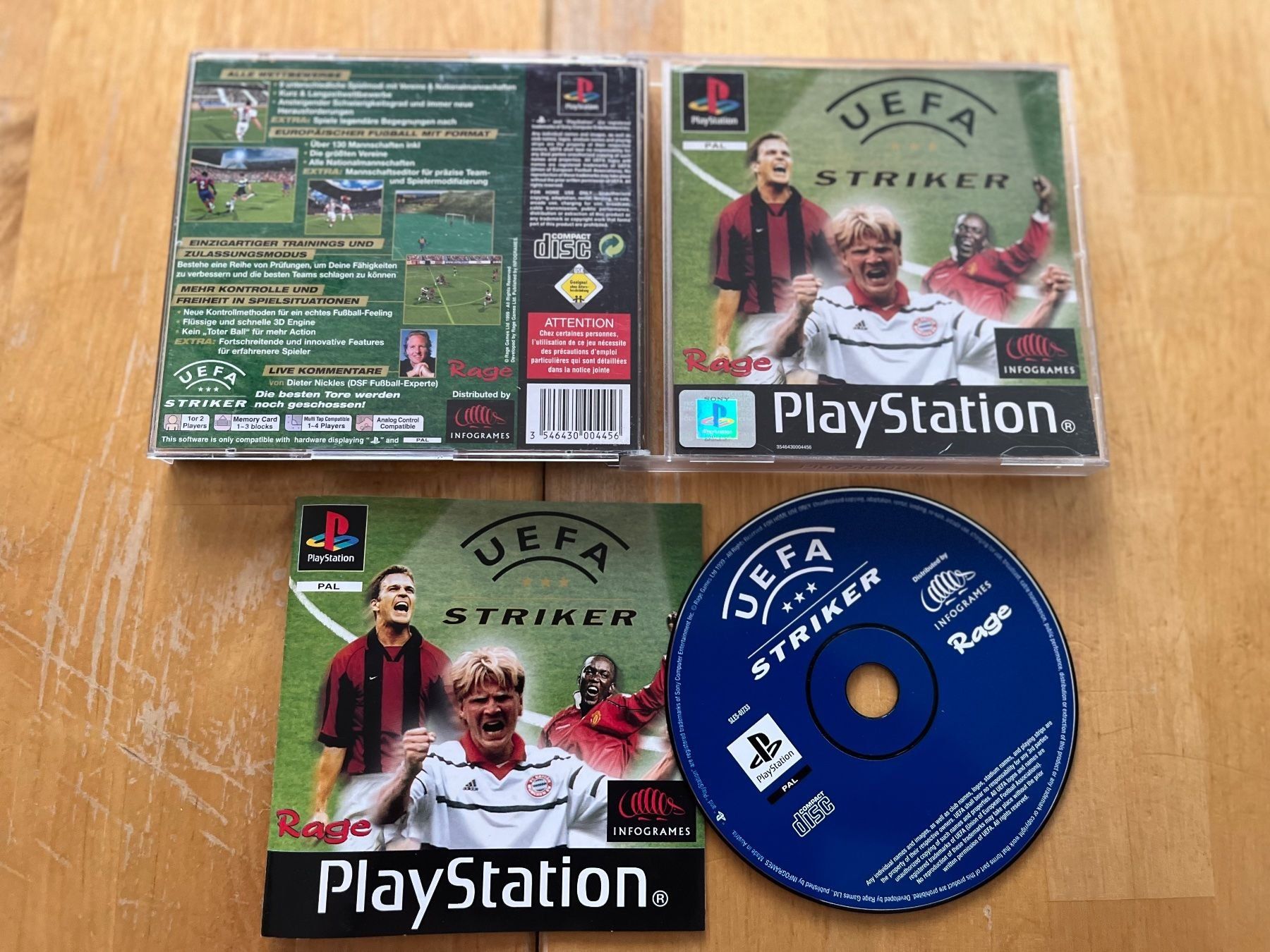 Sony Giochi: UEFA Striker (CIB) – Usato da Frenkendorf venduto da Fionchen