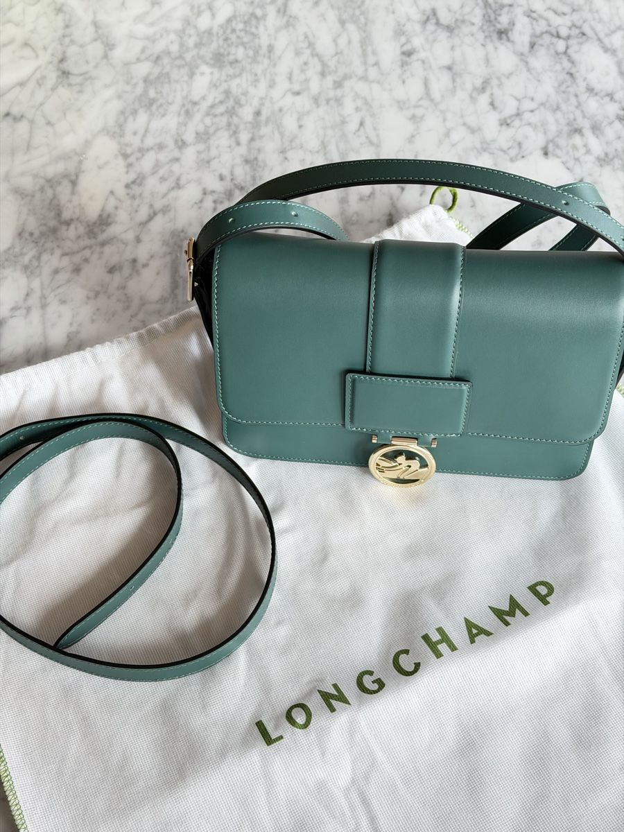 Longchamp Borse da donna: Longchamp Box Trot Grün Medium – Nuovo (secondo la descrizione) da Baden venduto da GregK02 1