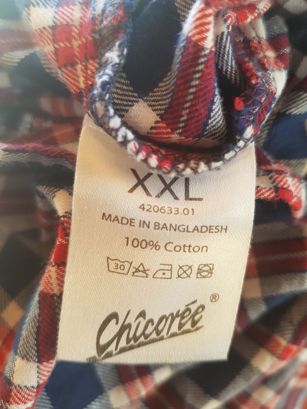 Camicette: Chemise à carreau XXL – Nuovo (secondo la descrizione) da Haute-Nendaz venduto da Violette123 5