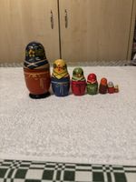 Matroschka, Babuschka Holzpuppen, 7-teilig, Top Zustand