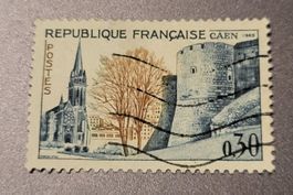 Frankreich 1963 briefmarke