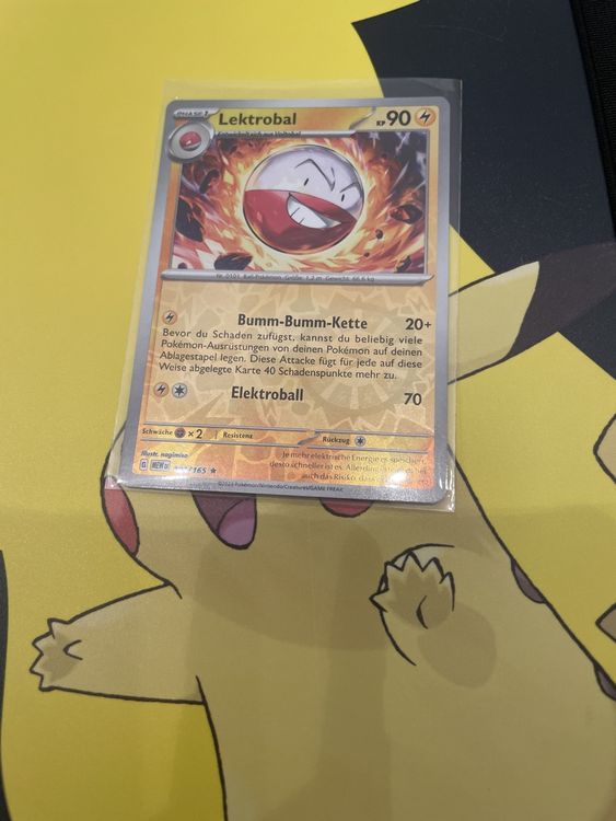 Lektrobal Reverse Holo 101/165 Electrode Kaufen auf Ricardo