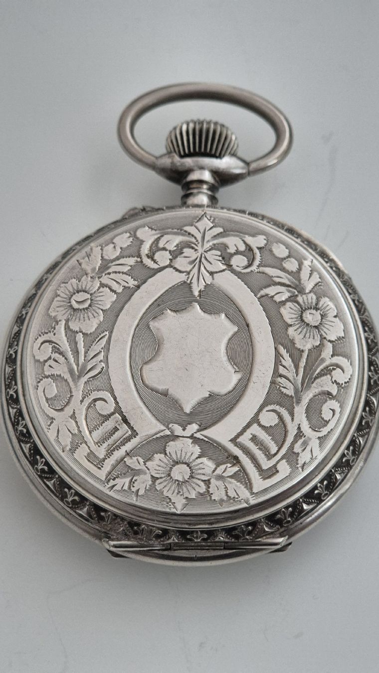 Uhren: Grosse Silbertaschenuhr, 62 mm, Top Zustand – Gebraucht aus Marbach SG von Zippo1401 3