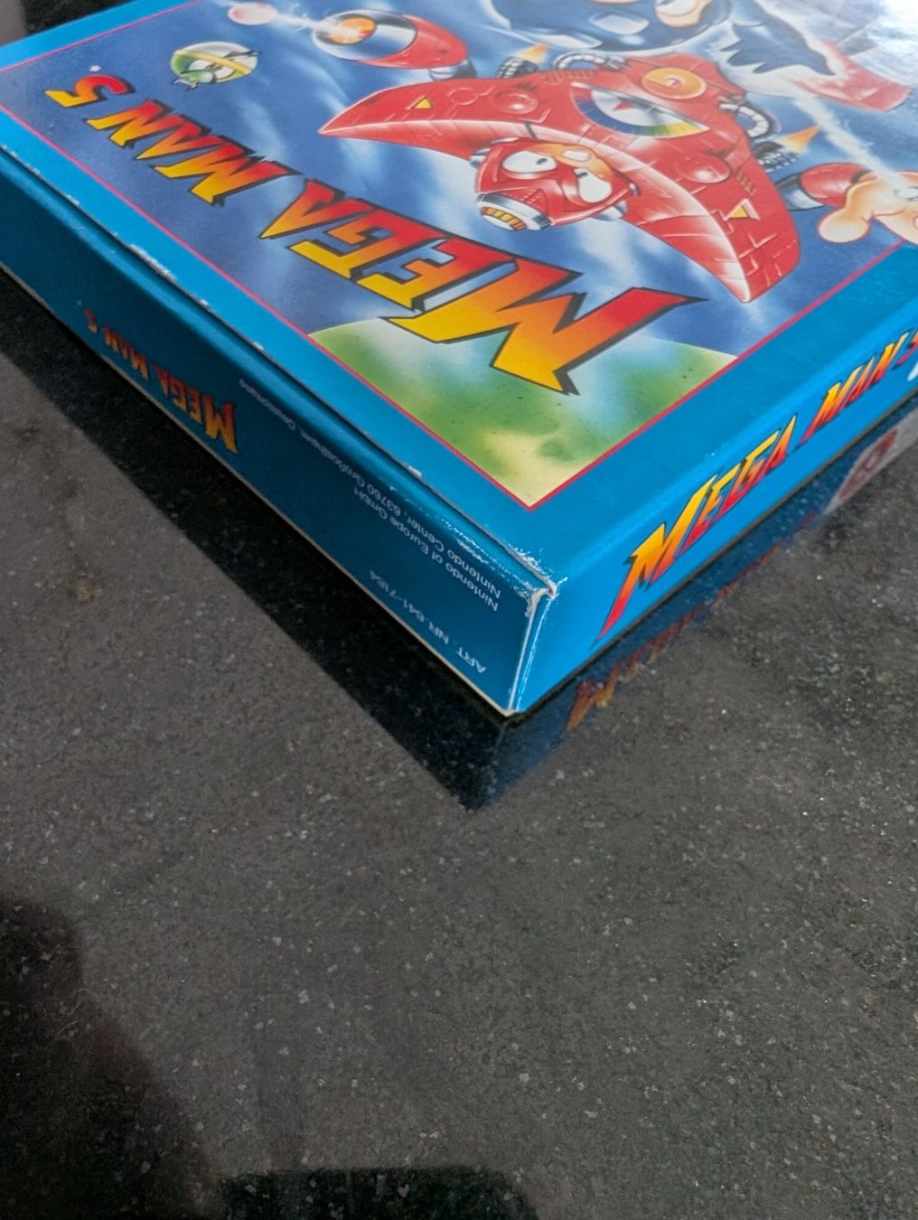 Nintendo Giochi: MEGA MAN  5 (PAL) - NINTENDO NES – Usato da Spiegel b. Bern venduto da Natix 4