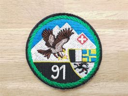 Badge Geb Füs Bat 91 grün