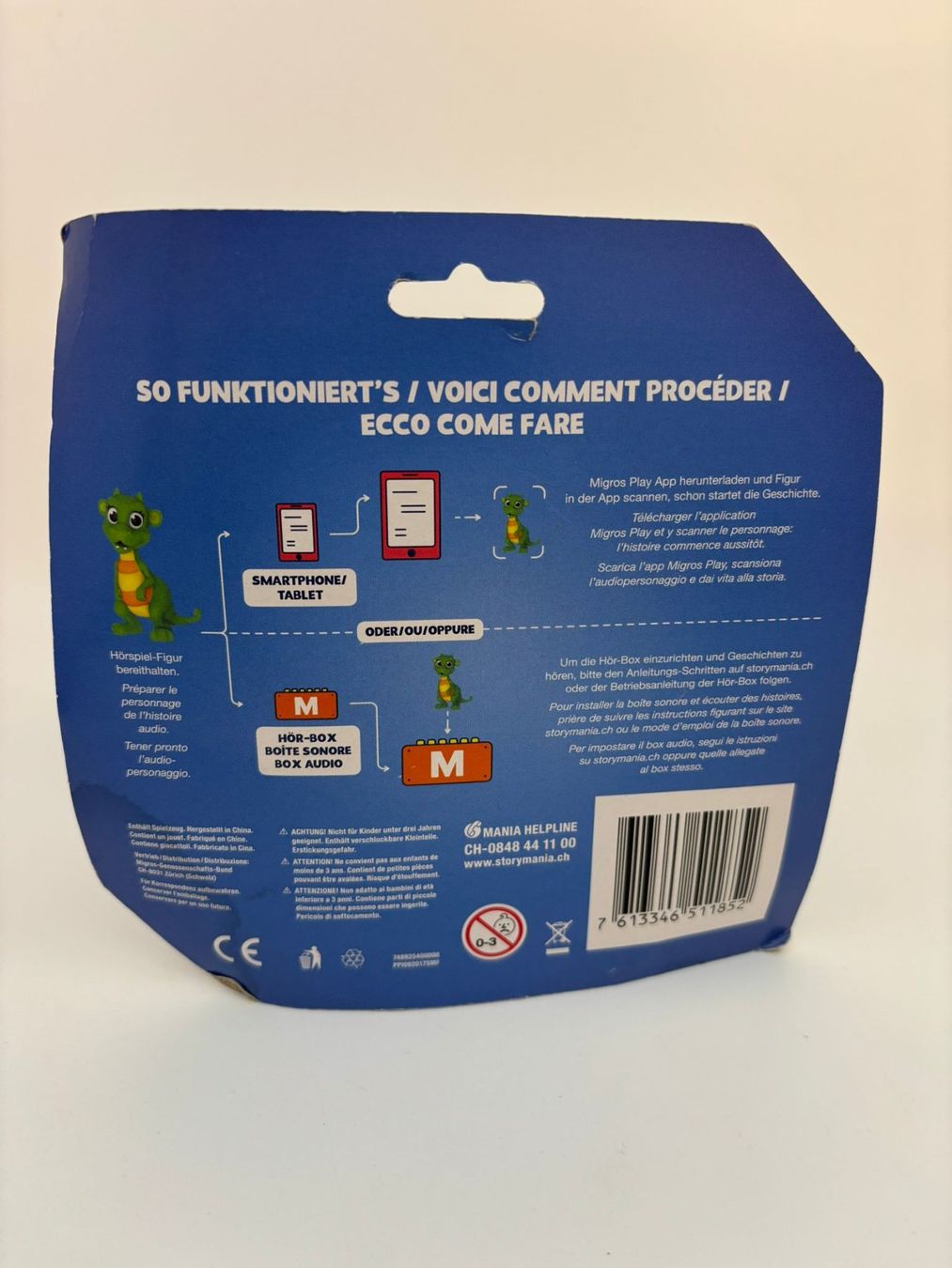 Figuren: Migros Figur Lex (NEU & OVP) – Neu und originalverpackt aus Herisau von Seyashop1 1