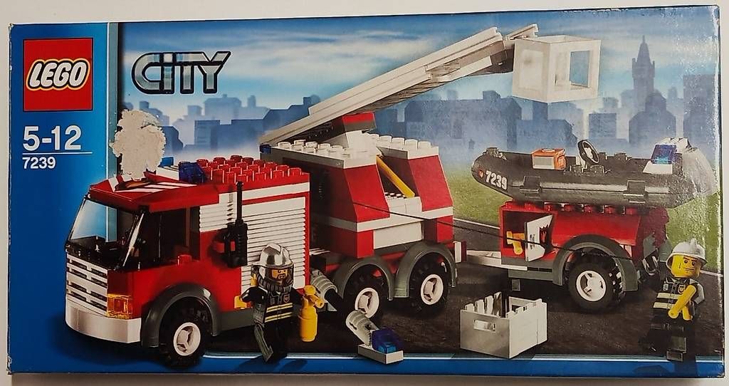 Giocattoli: Lego Feuerwehrfahrzeug – Usato da Wiezikon b. Sirnach venduto da Mobelix