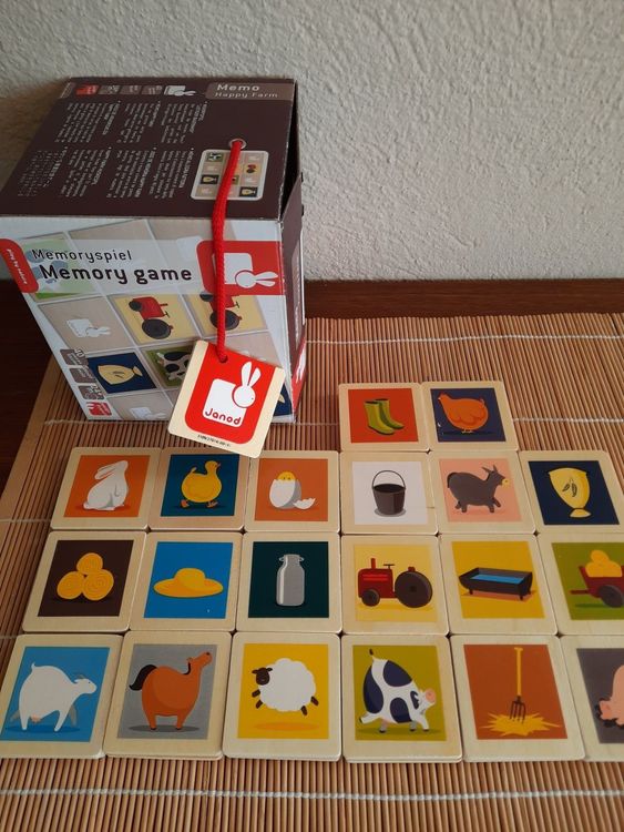 DJECO HOLZ MEMORY | Kaufen auf Ricardo