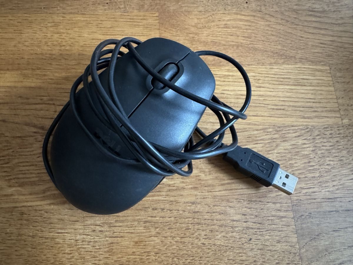 Dell Mouse: Dell Computer Mouse USB Wired Black – Usato da Zürich venduto da ambizio