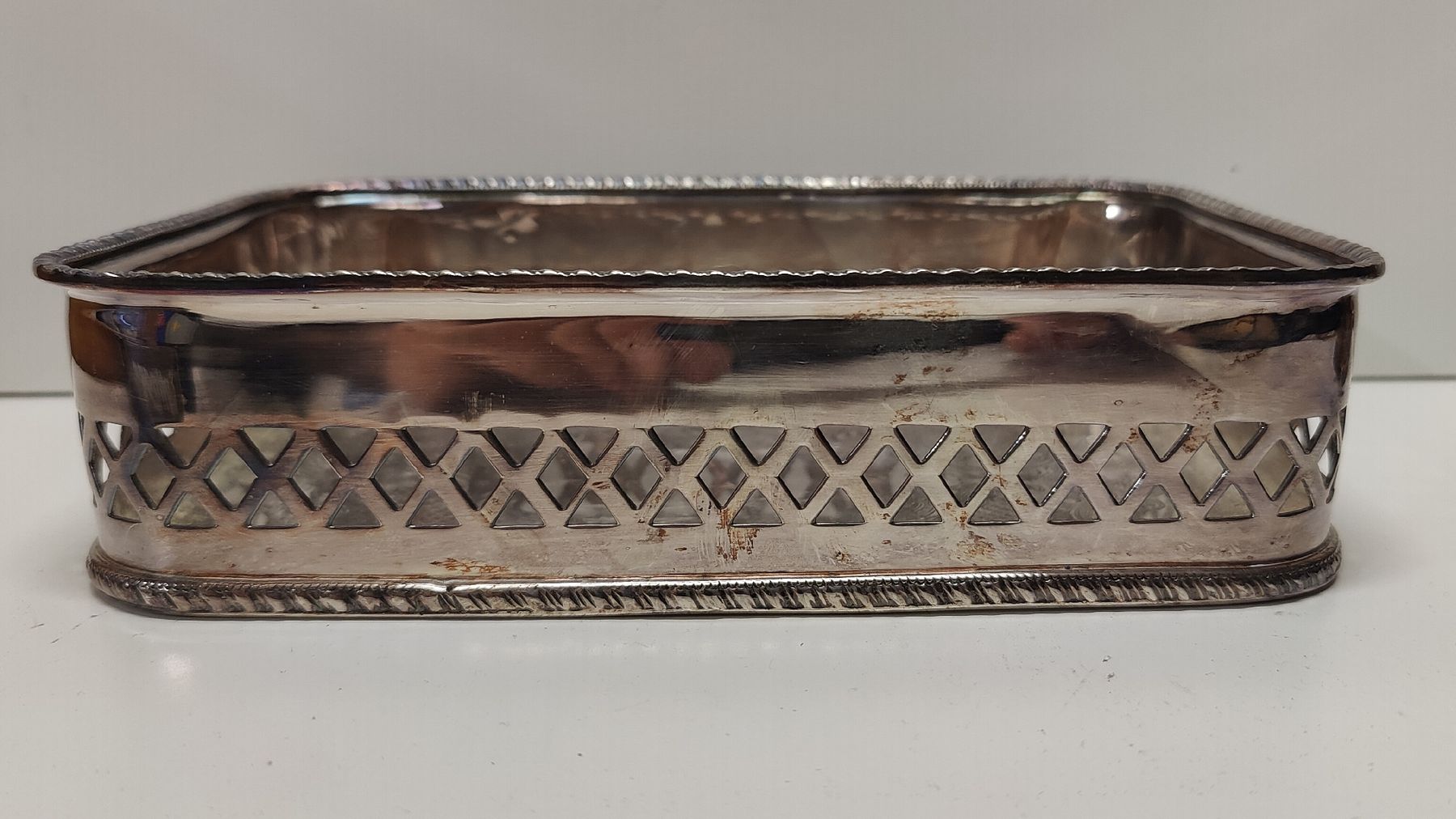 Servierplatten: Exklusiver Korb RF-Sheffield  versilbert (L33) – Gebraucht aus Neuenhof von bro_9zsg 4