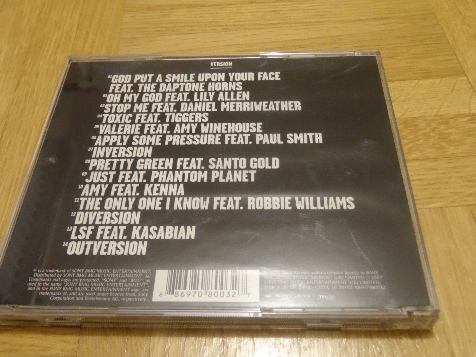 CDs: Mark Ronson Version - CD – D'occasion à Olten par Disc-Ausverkauf 1