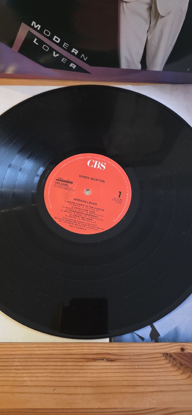 Dischi in vinile: Sandy Marton - Modern Lover  1986 Mint – Usato da Yvonand venduto da RF-VINYL 2