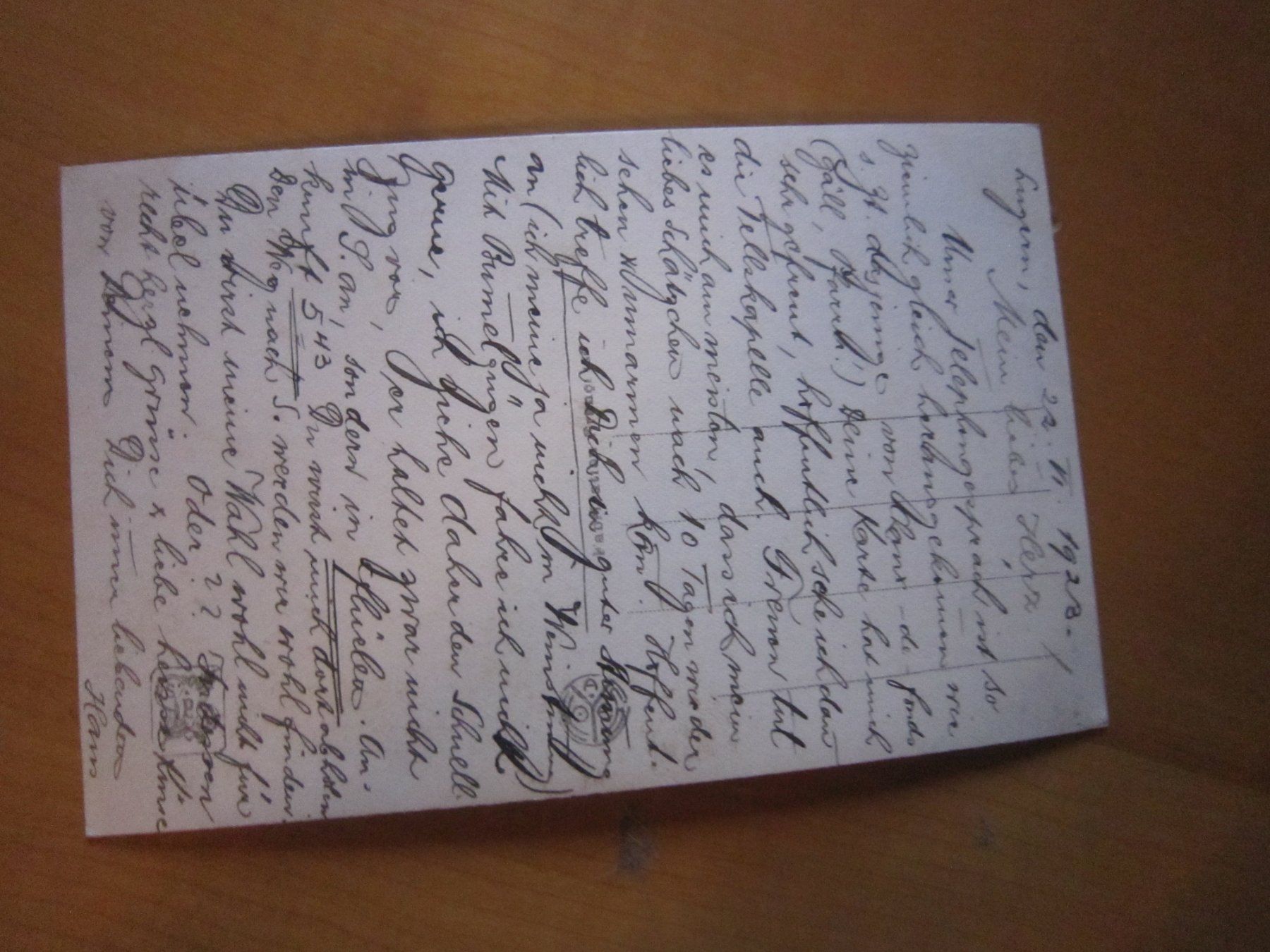 Cartoline postali: No 5 Postkarte  raggio di sole 1923 – Usato da Gordola venduto da Polentaefung 2