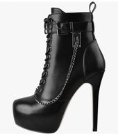 High Heel Ankle Boots