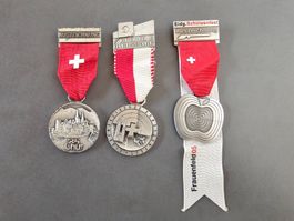 Kranzauszeichnungen Eidg. Schützenfest Jahre 85, 90, 05