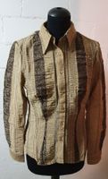 Neu: "Wallmann" / edle Bluse Gr. 42 / Braun Töne