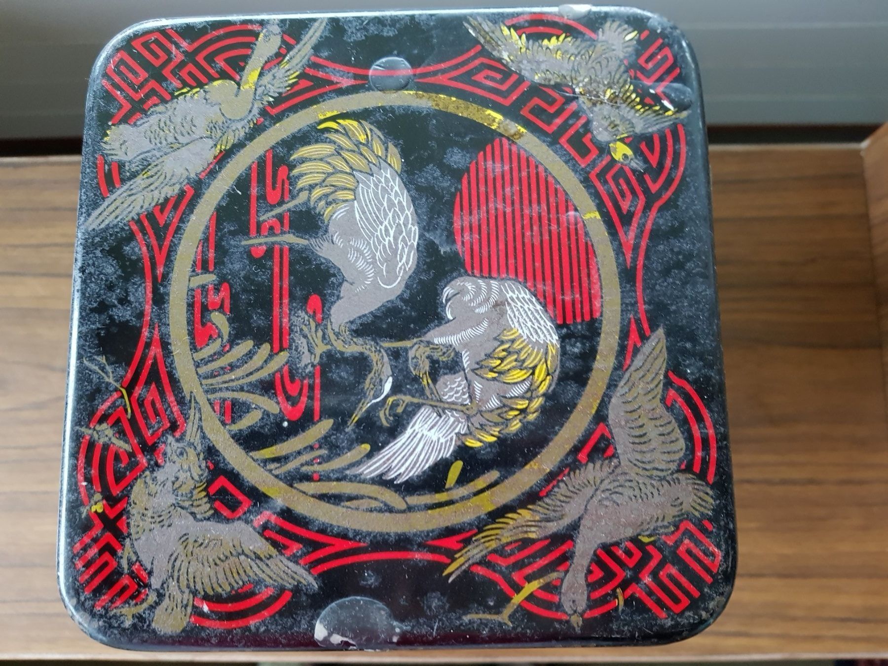 Barattoli: Blechdose Teedose Jugendstil antik – Usato da Mörschwil venduto da antiksalon 5