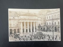 AK  1916 Genua Piazza Deferrari  (G467)