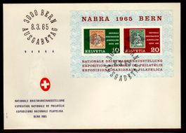 1965, FDC, NABRA-Block, Nr.13