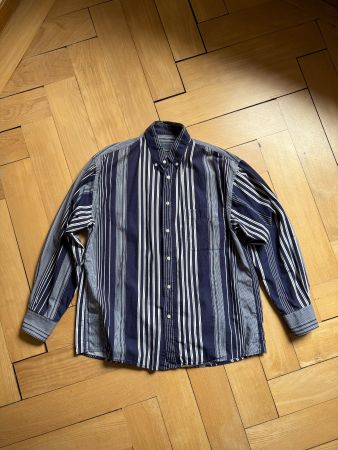 KENZO - Vintage Hemd blau-weiss gestreift M