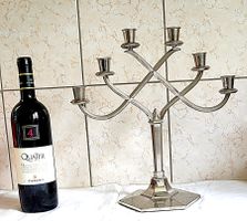 Art Decco Kerzenständer 6 Armig