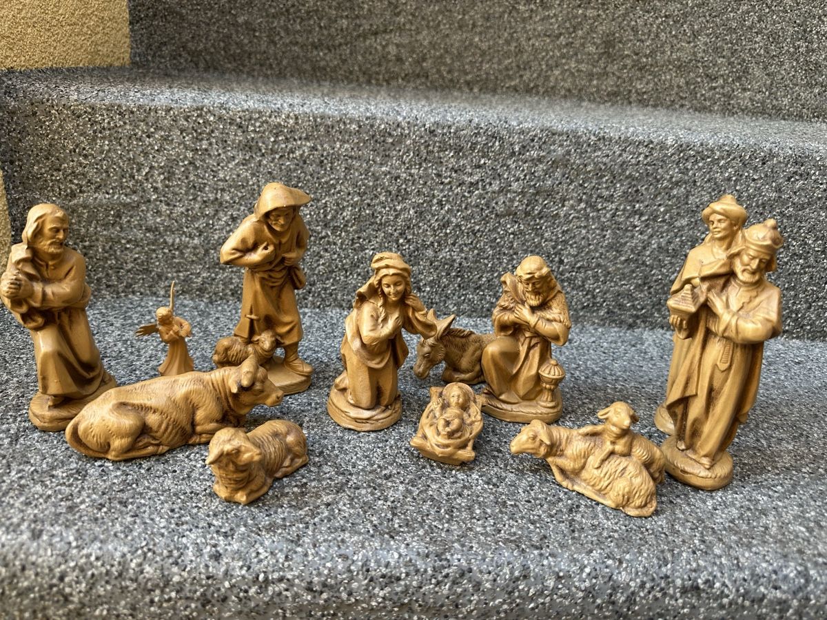 Figurines: Krippenfiguren ca. 1970-1980er – D'occasion à Oberentfelden par vilibrand