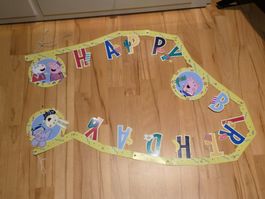 Peppa Wutz Happy Birthday Girlande