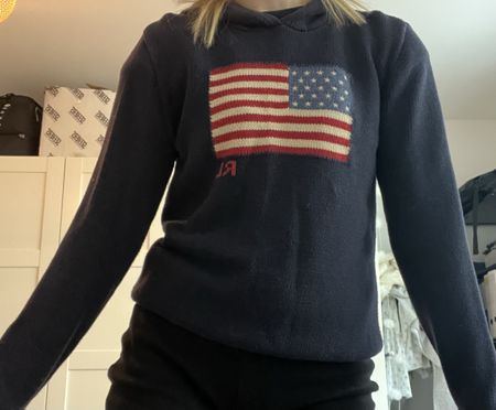 Ralph Lauren Strickpullover mit Kapuze