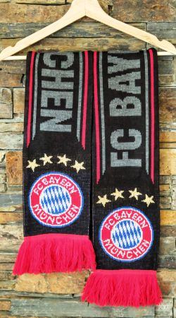 Schal FC Bayern München schwarz
