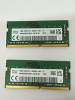 2x 16GB Rigel, PC4-3200AA, SK hynix