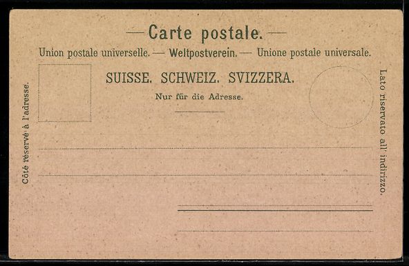 Ansichtskarten: Lithographie Grindelwald, Bahnhof, Bergpanorama, Gletschergr – Gebraucht aus Berlin von bartko-reher 1