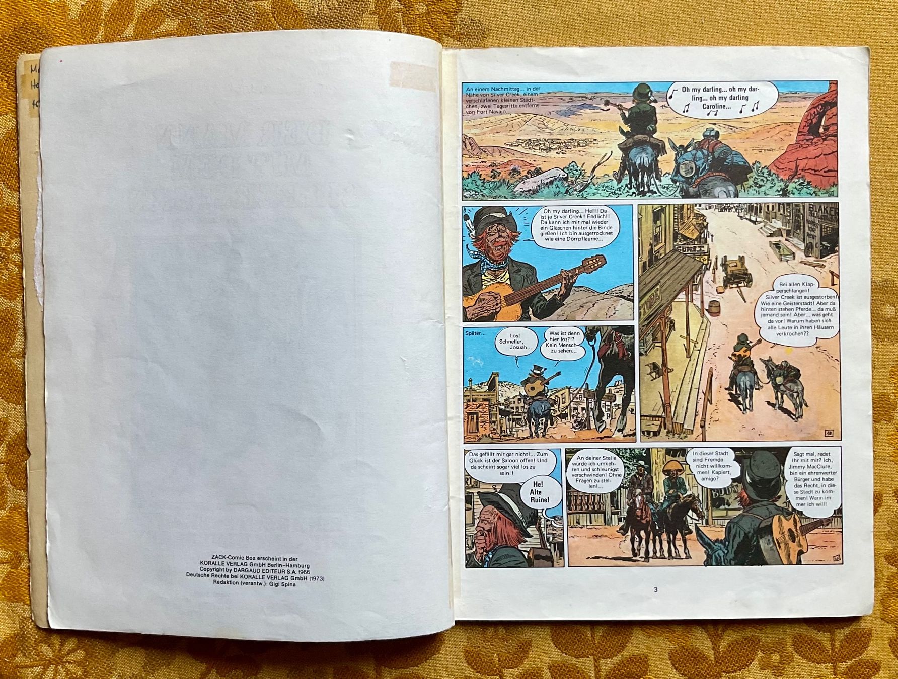 Fumetti: Zack Comic Box Band Nr 4 von 1973 – Usato da Endingen venduto da nathan05 3