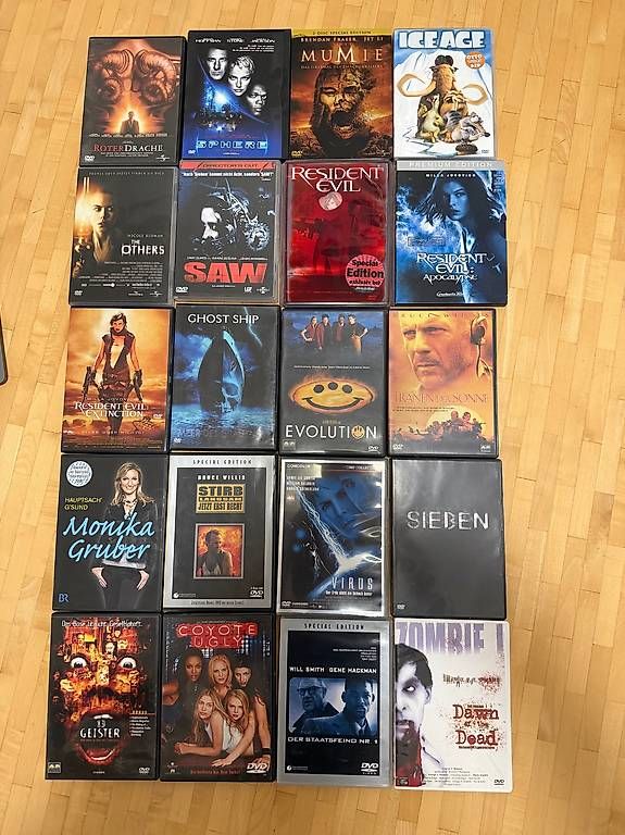 Tutti i DVDs: 60 verschiedene DVD's Alle Genres Teil 2 – Usato da Scherzingen venduto da polini42 2