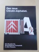 Citroen Alphabet 1988: Deutscher Prospekt - P0881