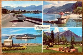 VILLENEUVE - Auto - Bateau à vapeur & Jardins