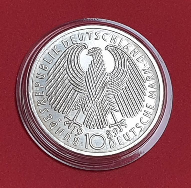 Bundesrepublik Deutschland, 10 Dm 1989, 40 Jahre Brd, G, Pp, J. – TMBI