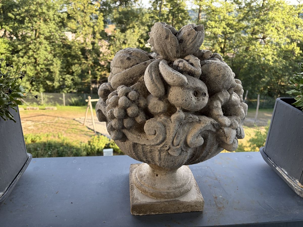 Tutte le decorazioni: Massive Stein-Früchteschale / Gartendekoration – Usato da Untersiggenthal venduto da Levin86 2