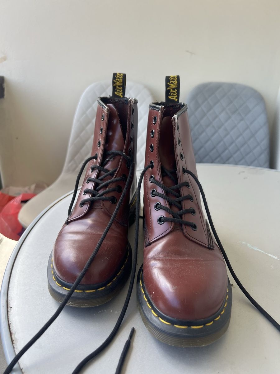 Dr. Martens Herrenschuhe: dr martens stiefel rot – Gebraucht aus St. Margrethen SG von swiss_secondhand 1