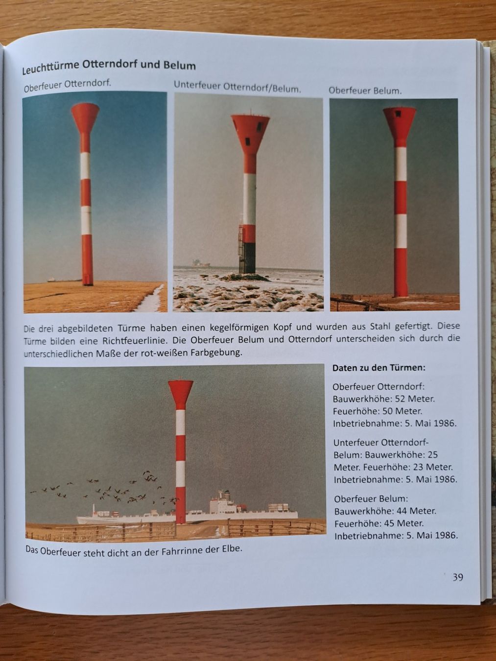 Bücher: Die Elbe und ihre Leuchttürme – Neu und originalverpackt aus Moosseedorf von Leuchtturm.21 1
